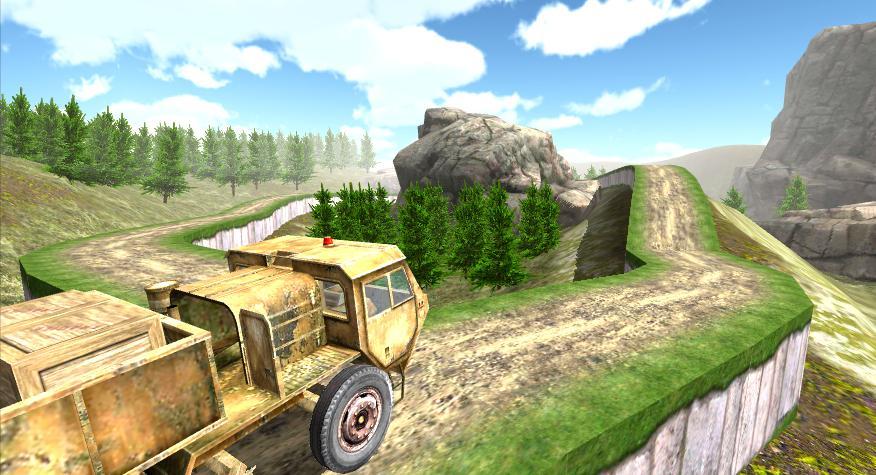 Screenshot 1 of Chauffeur de camion Offroad 3D 1.02