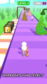 Makeup Runner: Battle Makeover Game Screenshot
