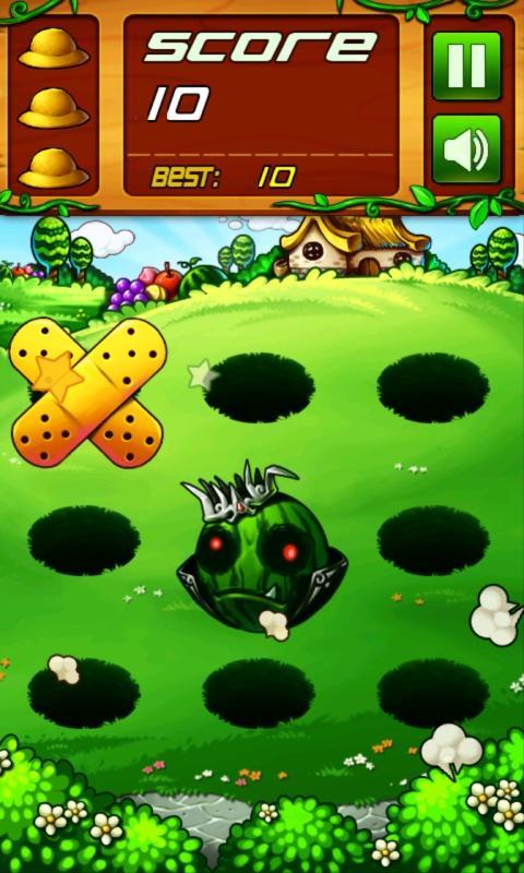 Screenshot of Whack Fruit Zombie