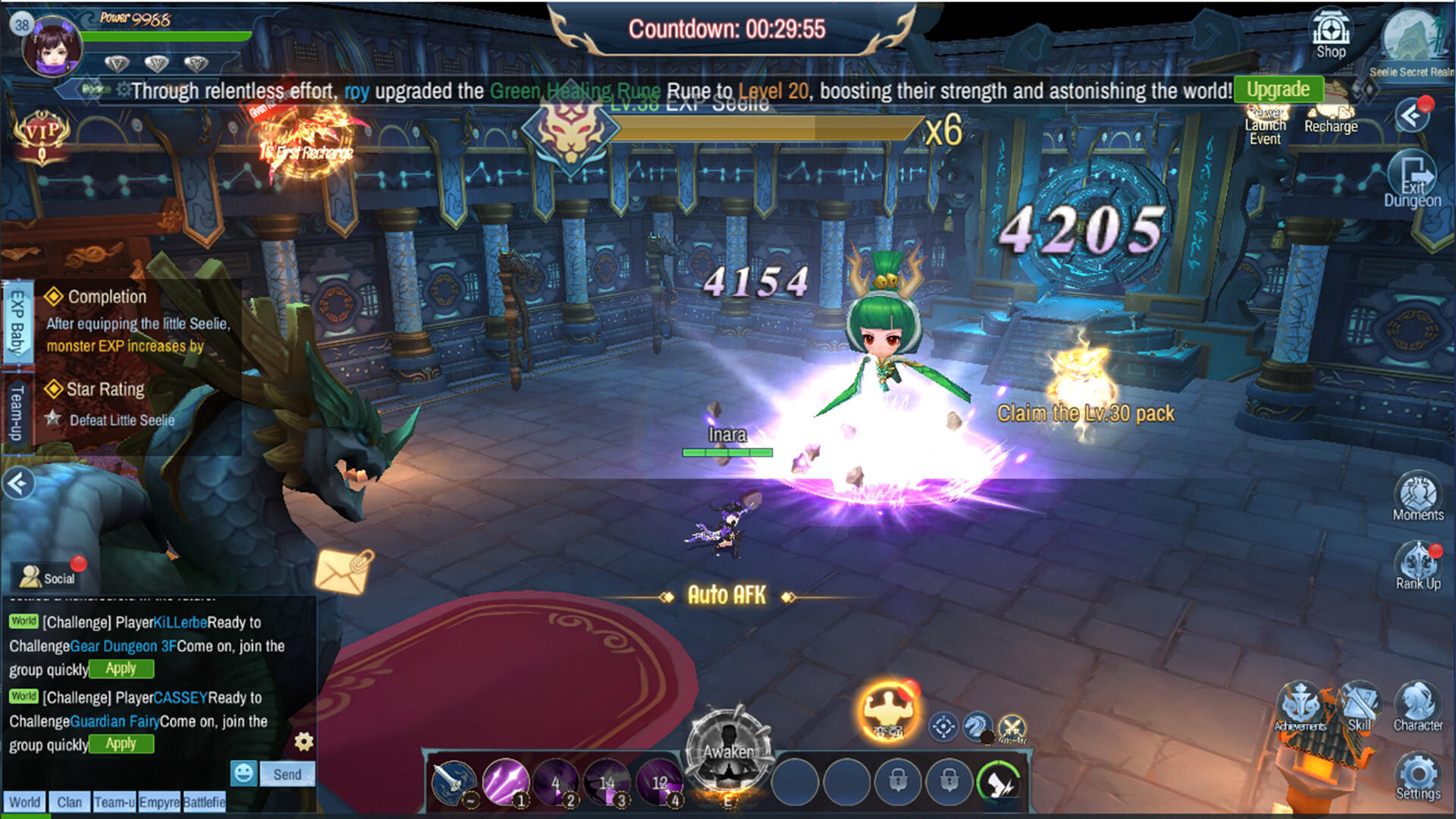 Cuplikan Layar Game Celestial Bond