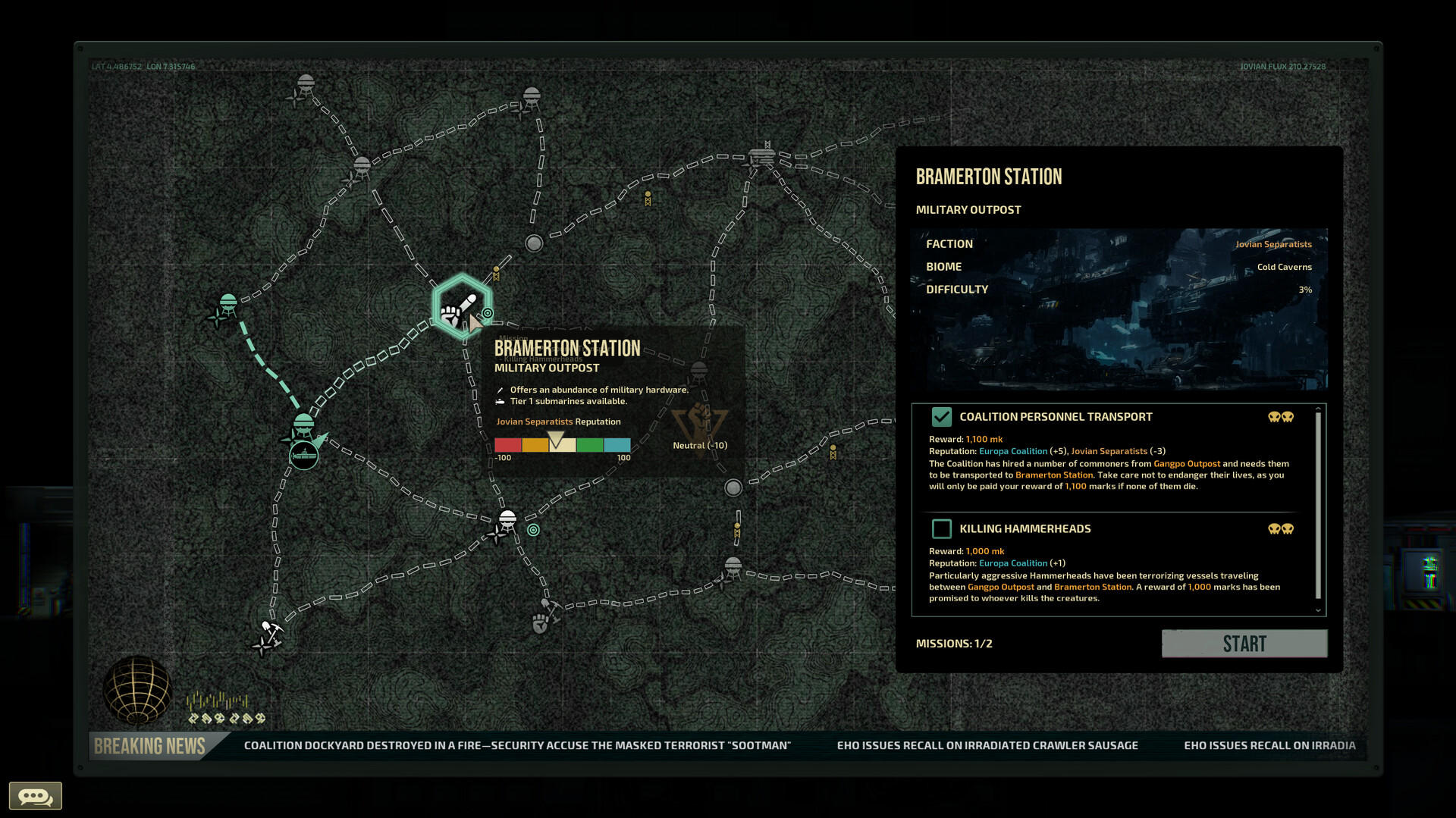 Barotrauma screenshot game