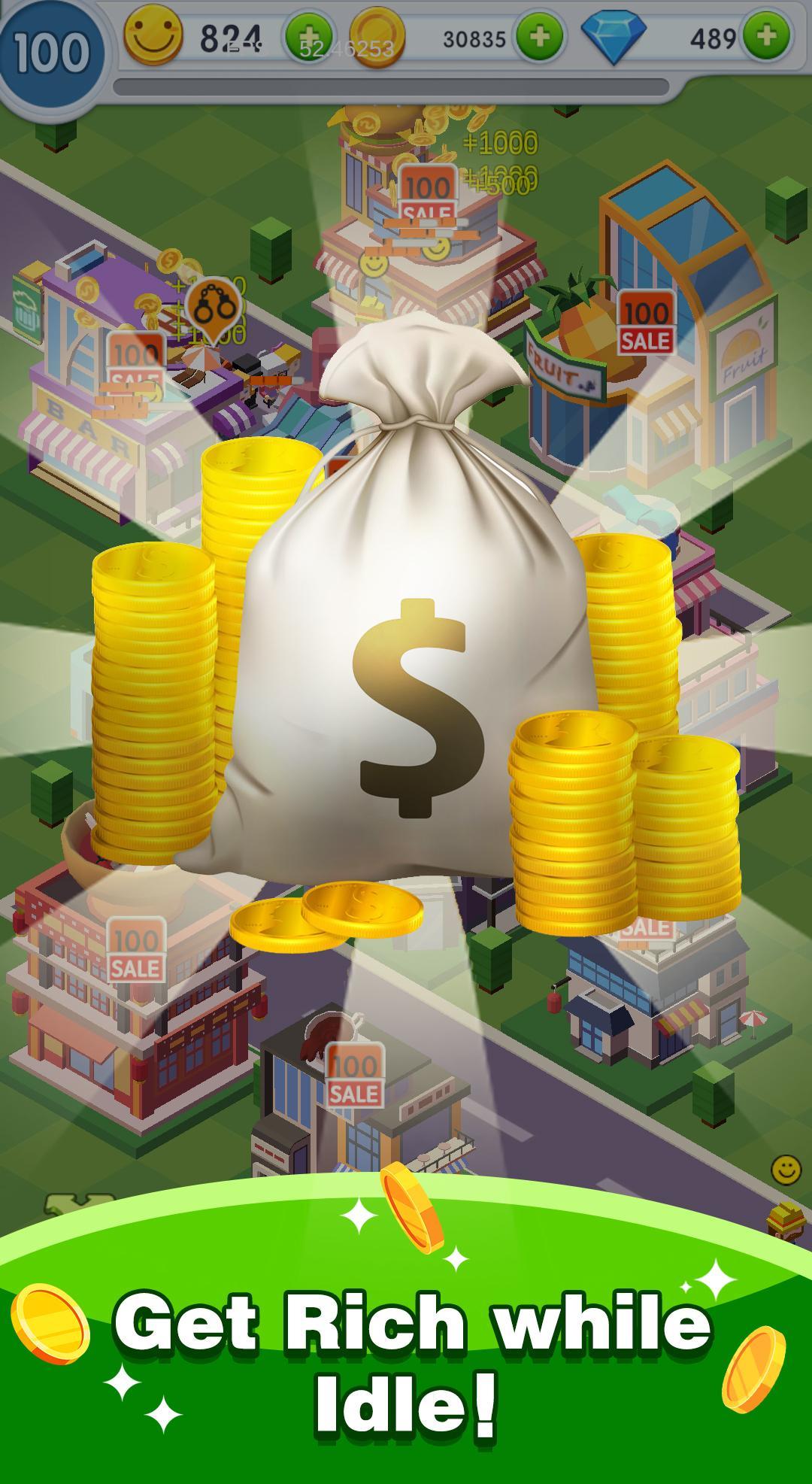 Shopping Mall Tycoon Game Screenshot