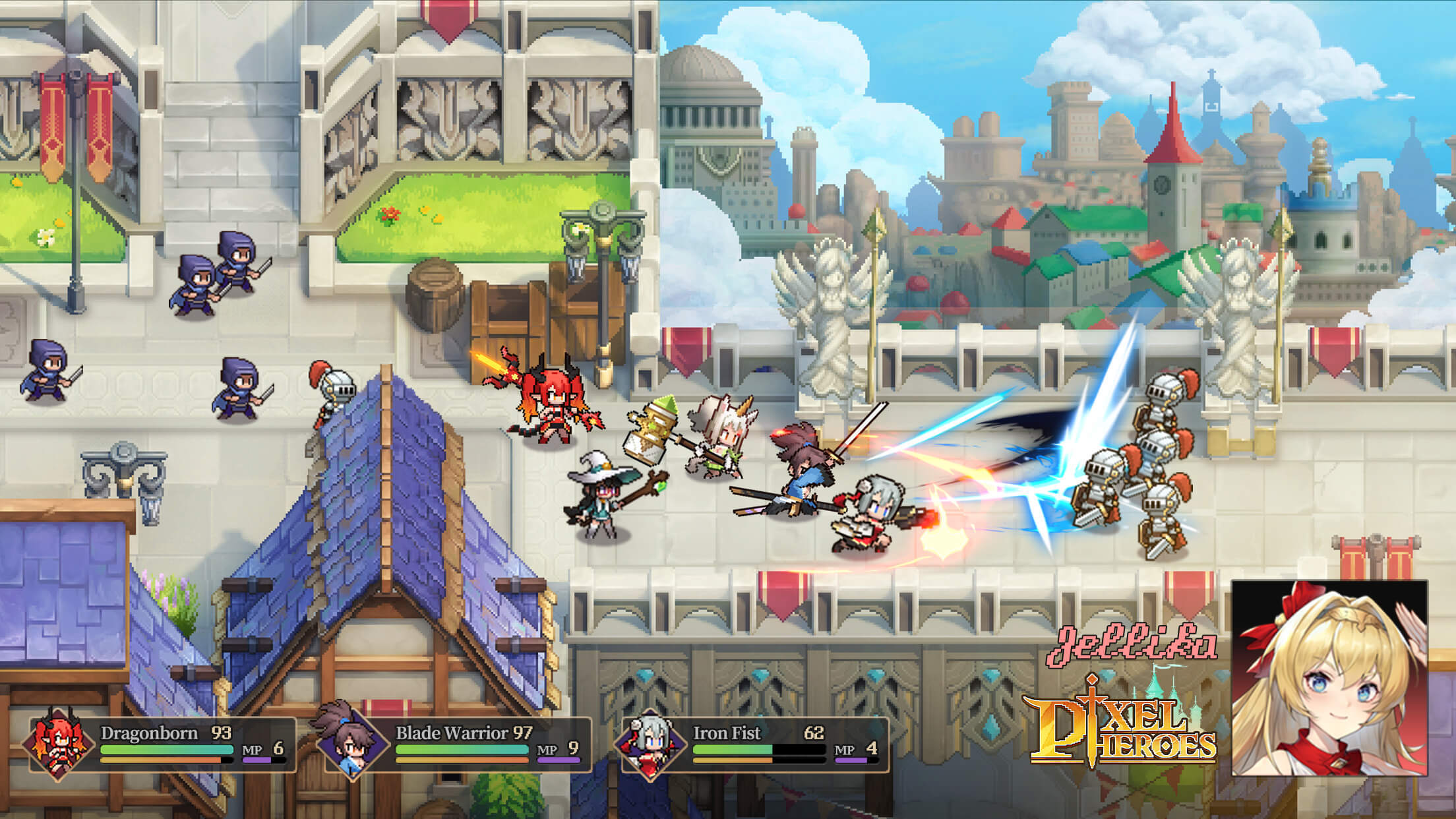 Pixel Heroes: Emond Saga Game Screenshot