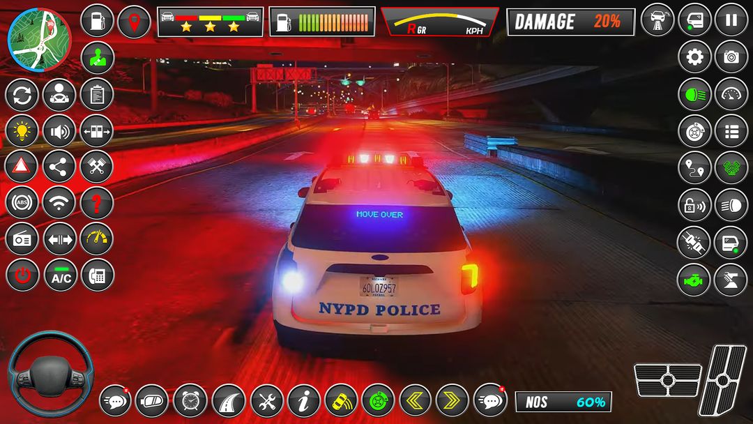 瀝青 市 警察 汽車 停車處遊戲截圖