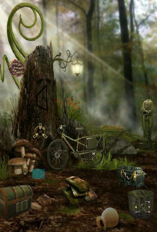 Forest Cemetery Escape 게임 스크린샷