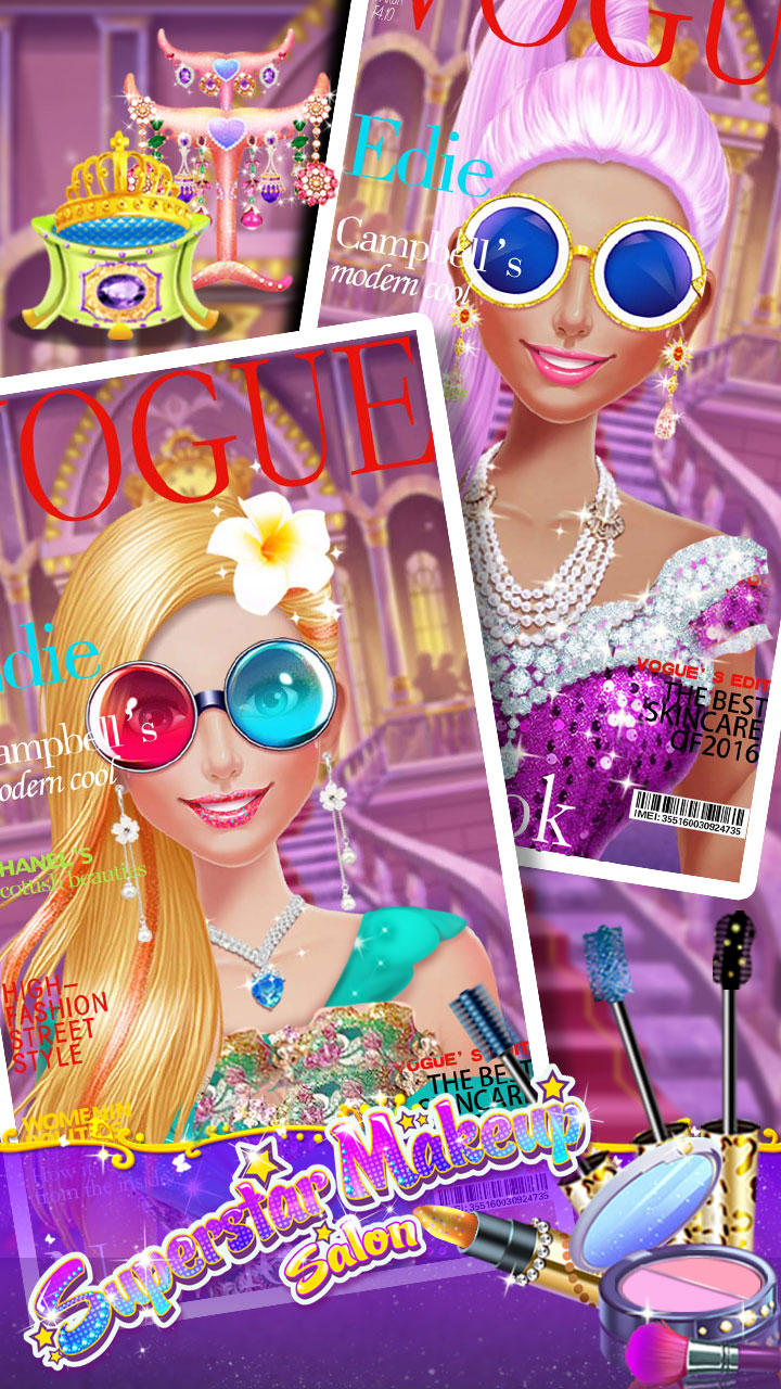 Superstar Makeup Salon - Girl Dress Up ゲームのスクリーンショット