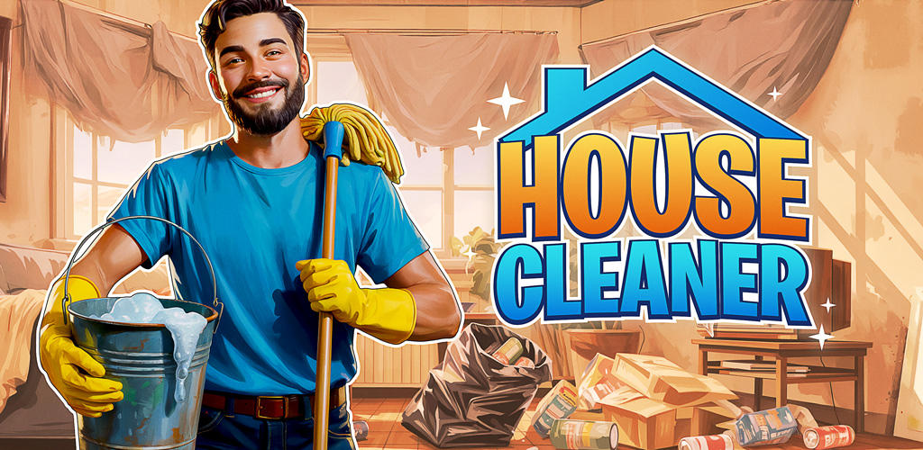 Banner of House Cleaner Simulator 