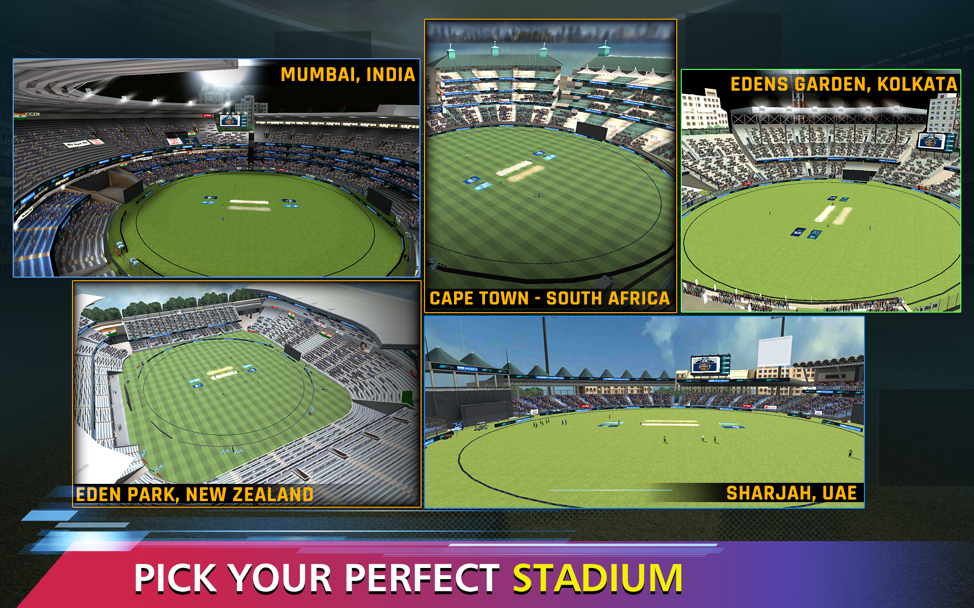 Sachin Saga Cricket Champions Game Screenshot