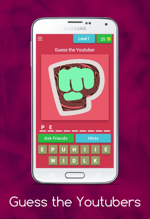 Guess the Youtubers ゲームのスクリーンショット