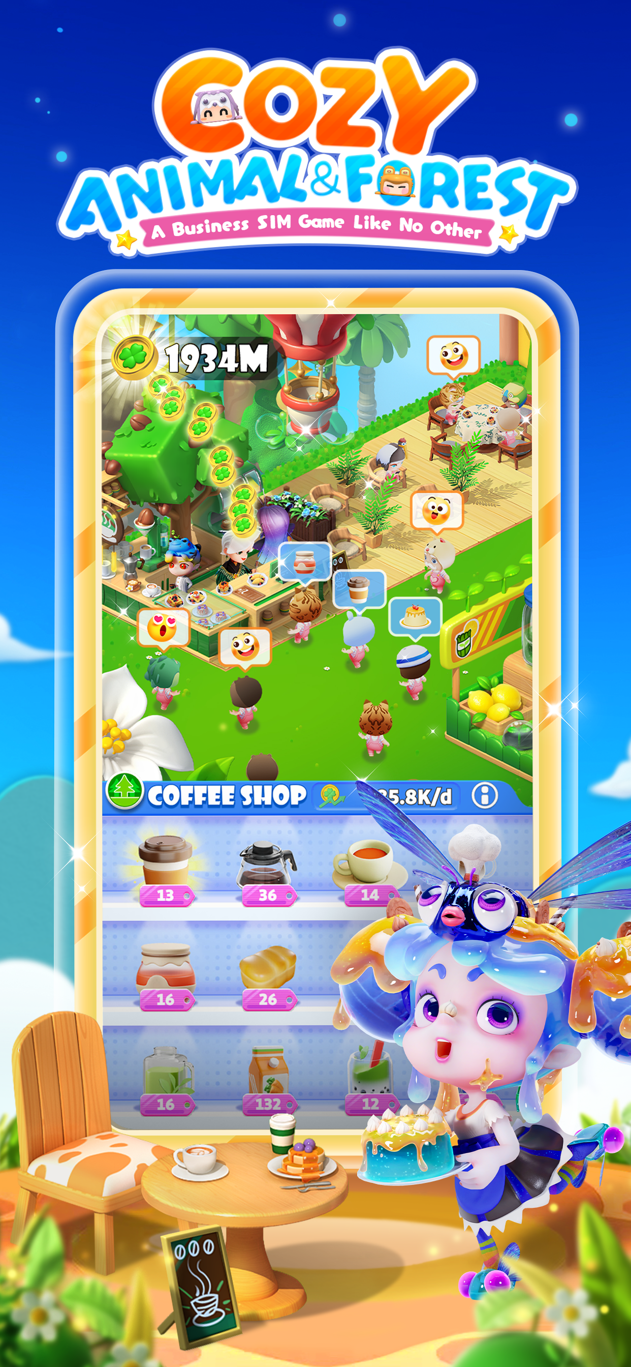 Woo!topia Game Screenshot