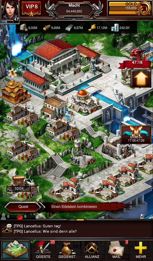 Cuplikan Layar Game Game of War - Fire Age