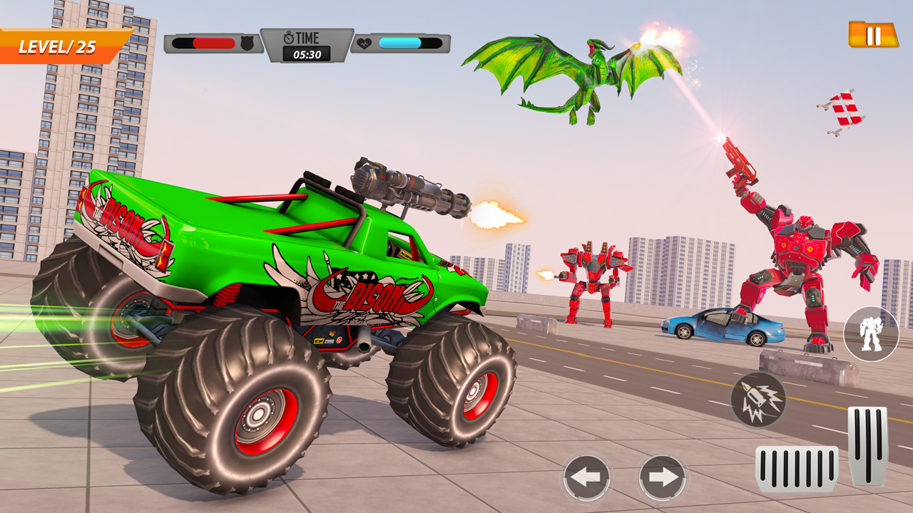 Monster Truck Robot Car Game mobile Android apk Download for free|TapTap