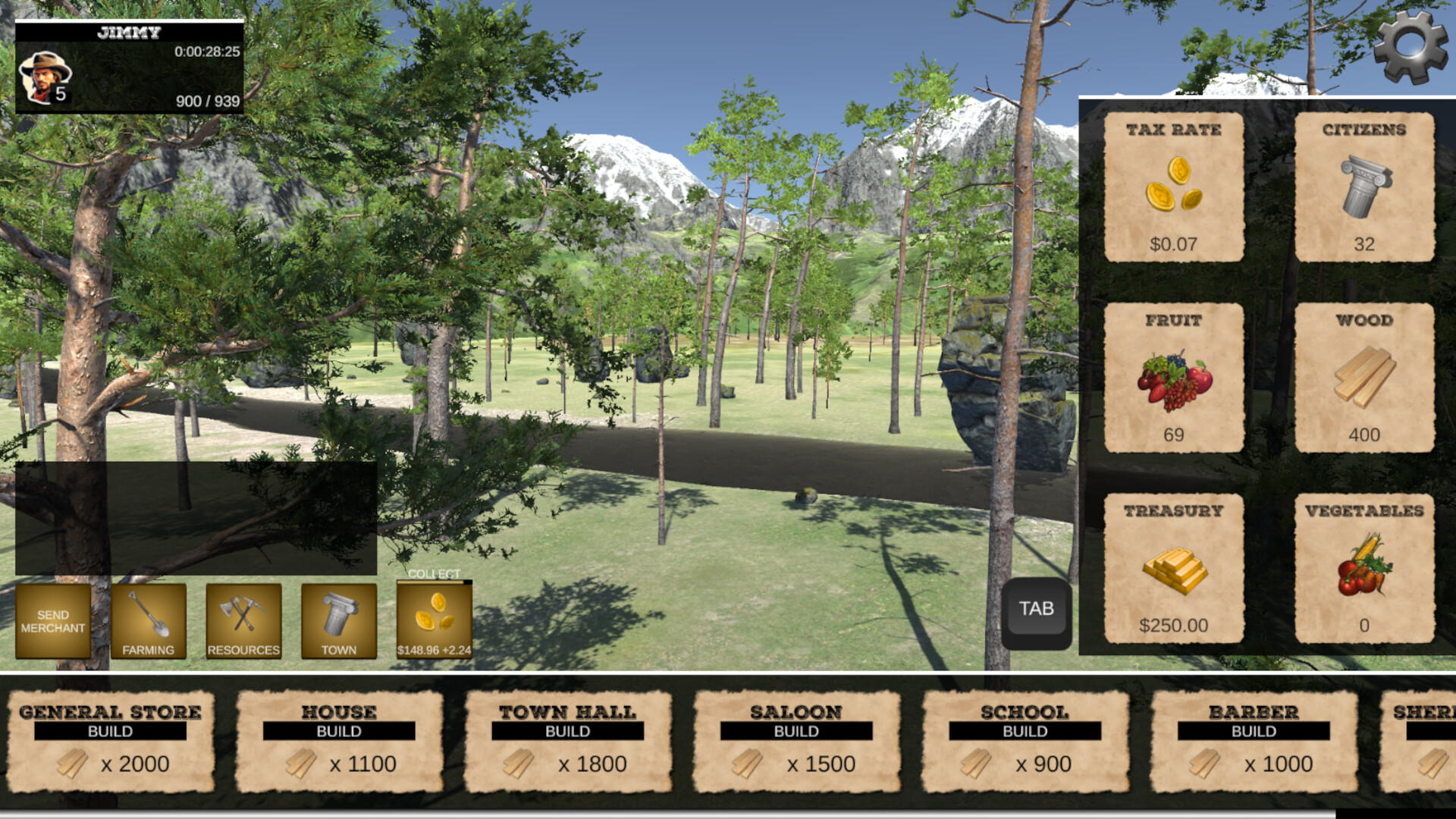 Grit & Gold Game Screenshot