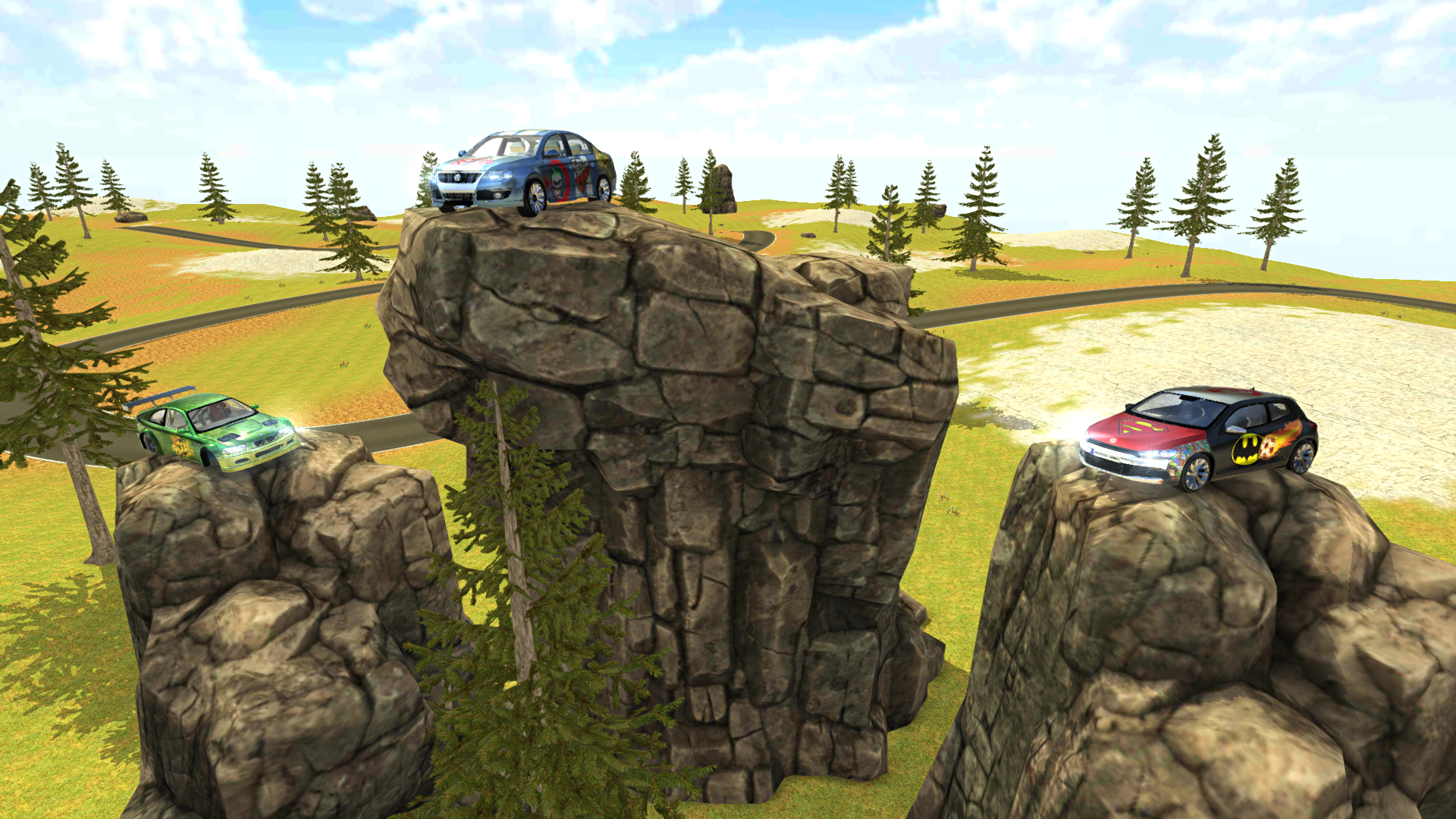 Passat B6 Drift Simulator Game Screenshot