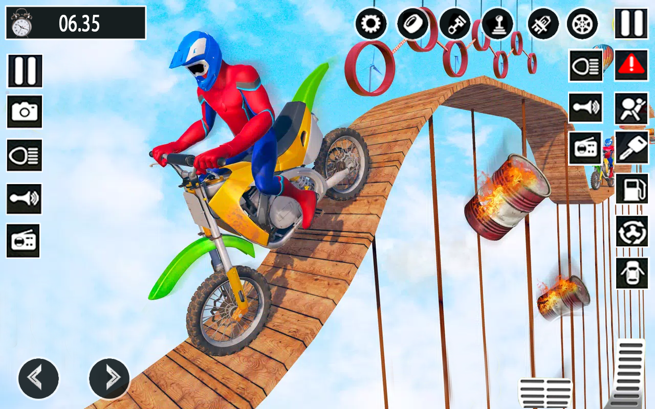 Superhero Bike Stunt Game 3D Game Screenshot