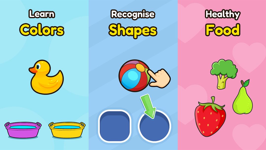 Learning Games for Toddlers screenshot game