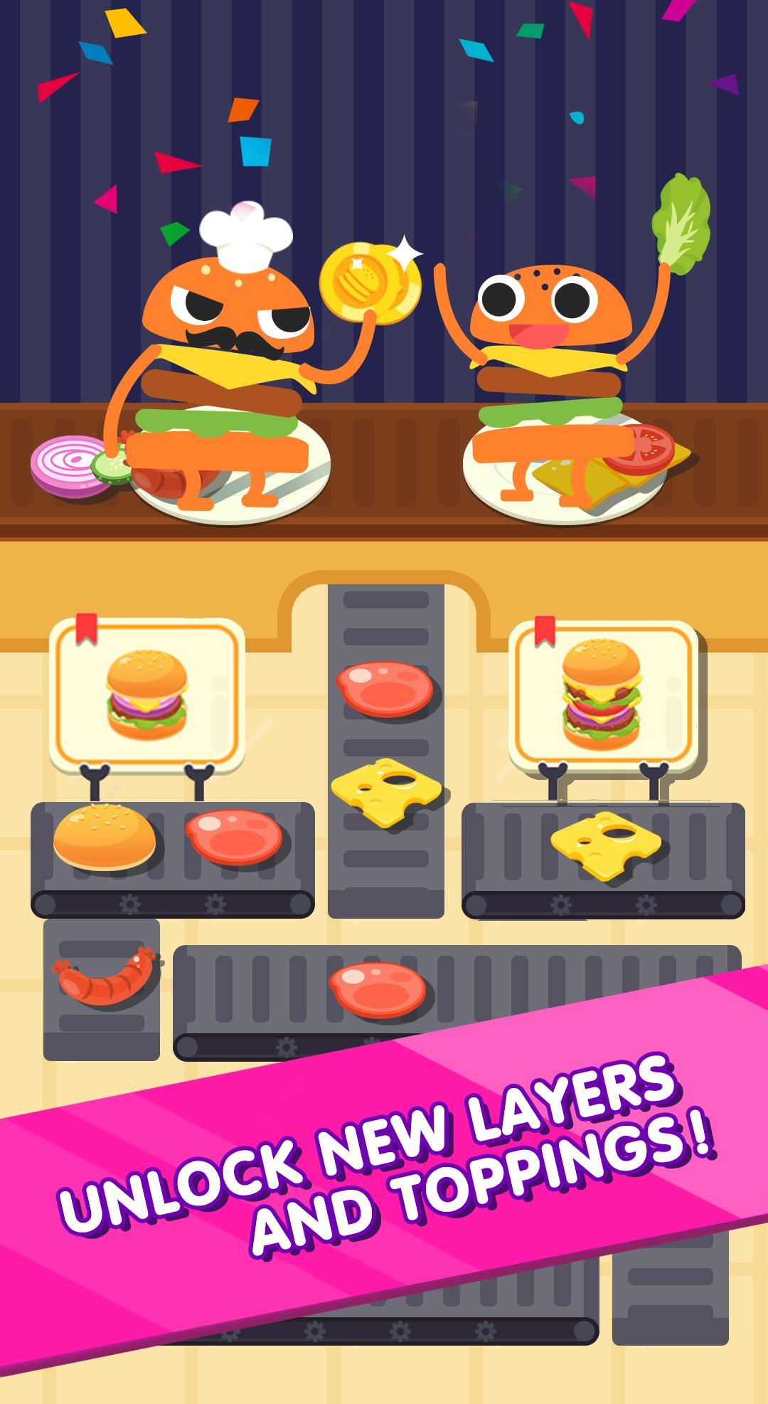 Burger Chef Idle Profit Game Game Screenshot