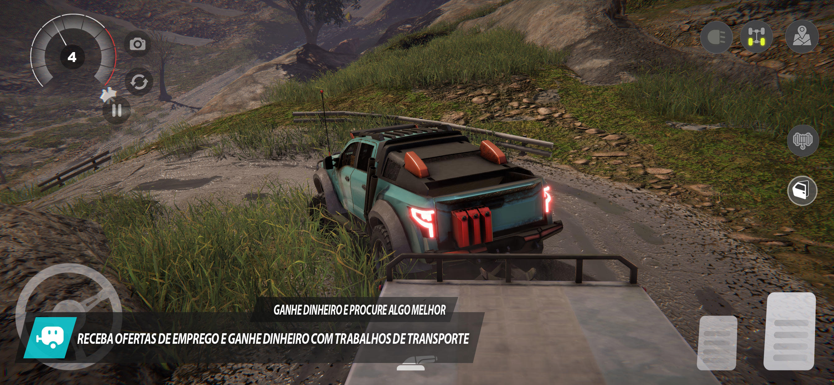 Captura de Tela do Jogo Offroad League Online