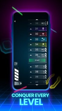 Cyber Cyball: Stick Blast Game Screenshot