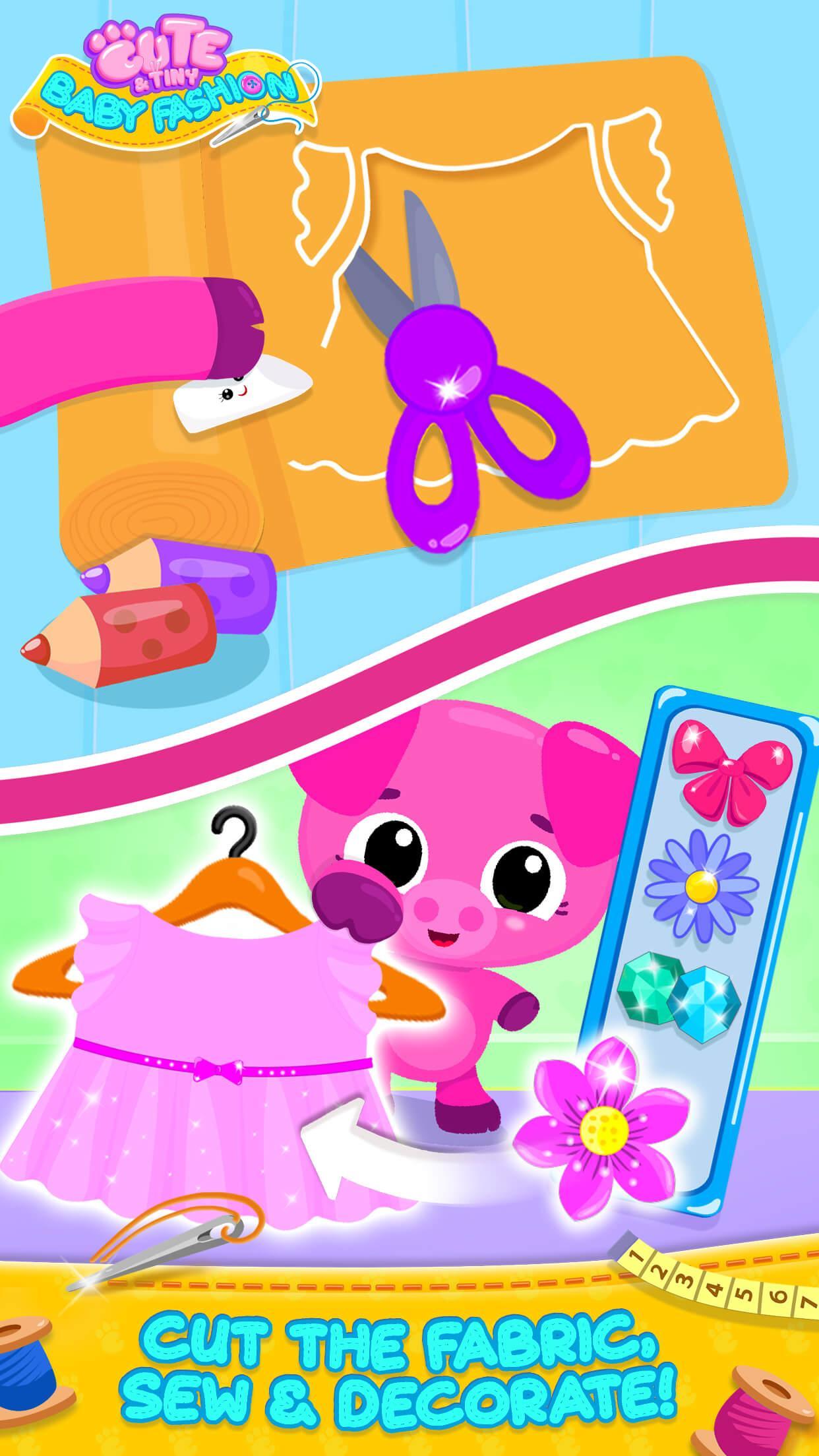Cute & Tiny Baby Fashion - Design & Dress Up Fun Game Screenshot