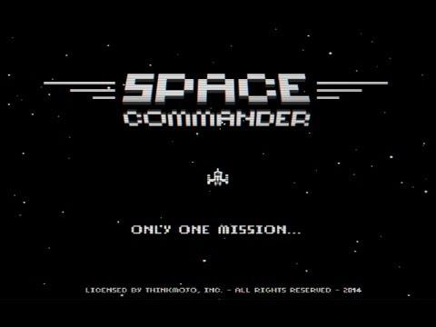 Screenshot of the video of Space Commander