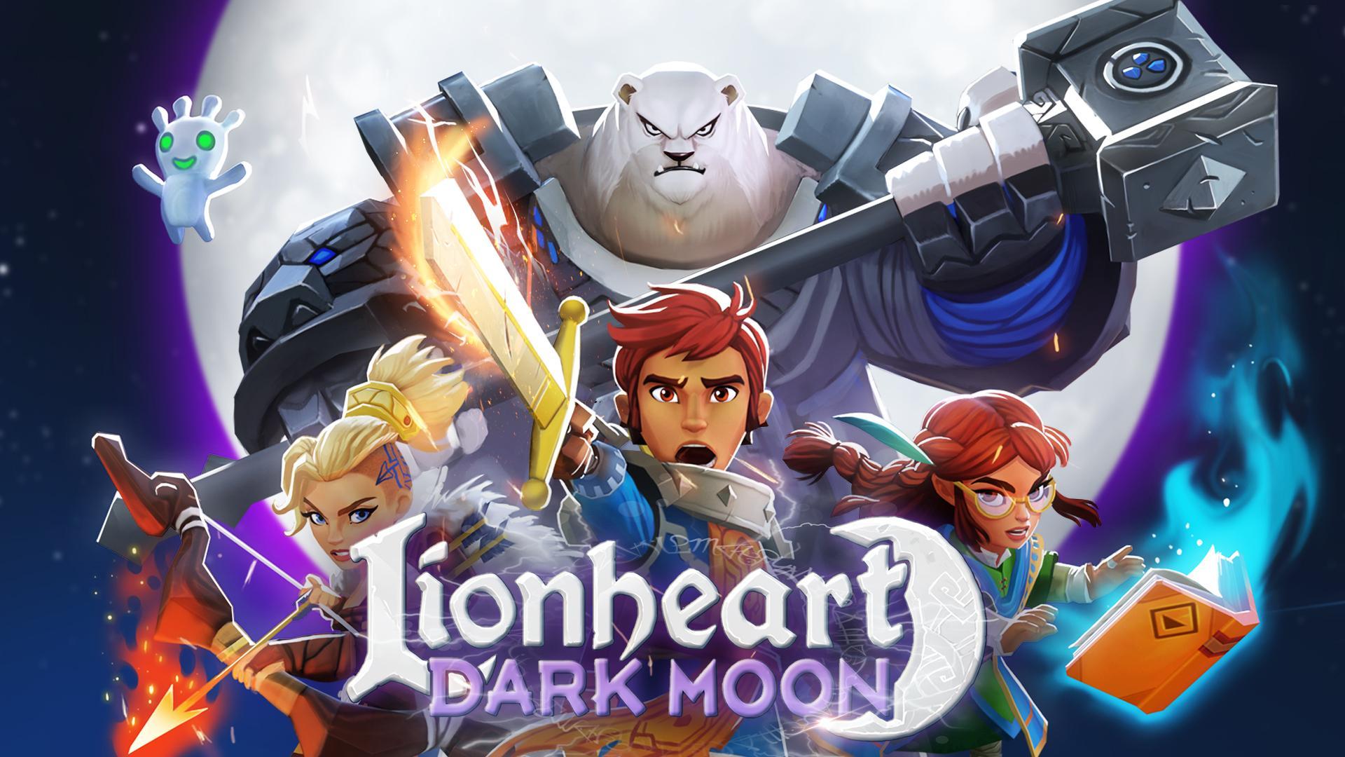 Lionheart: Dark Moon RPG ภาพหน้าจอเกม