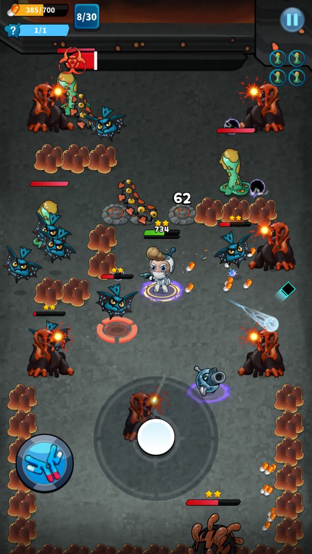 Virus Busters screenshot game