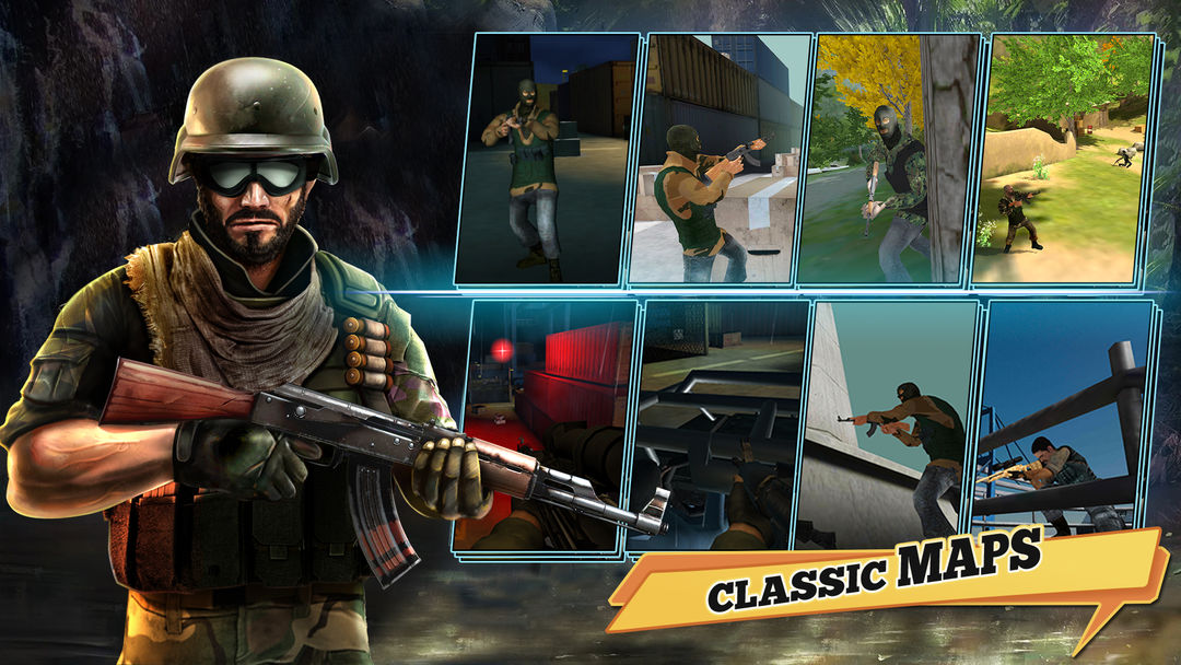 FPS Commando Gun Shooting Game ภาพหน้าจอเกม