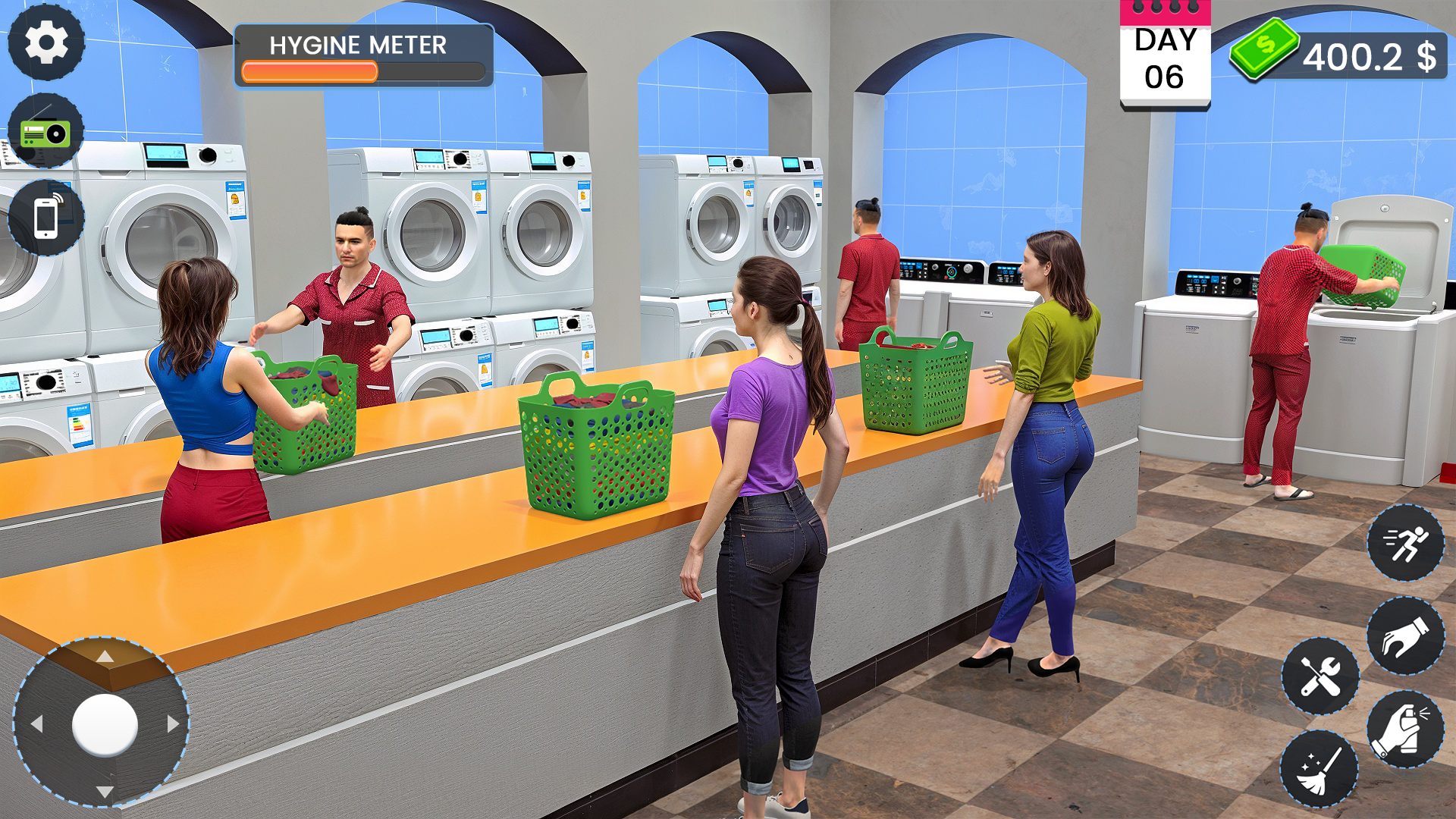 My Laundry Store Simulator 3D 게임 스크린샷