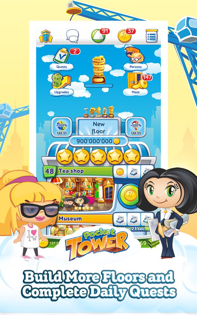 Pocket Tower screenshot game