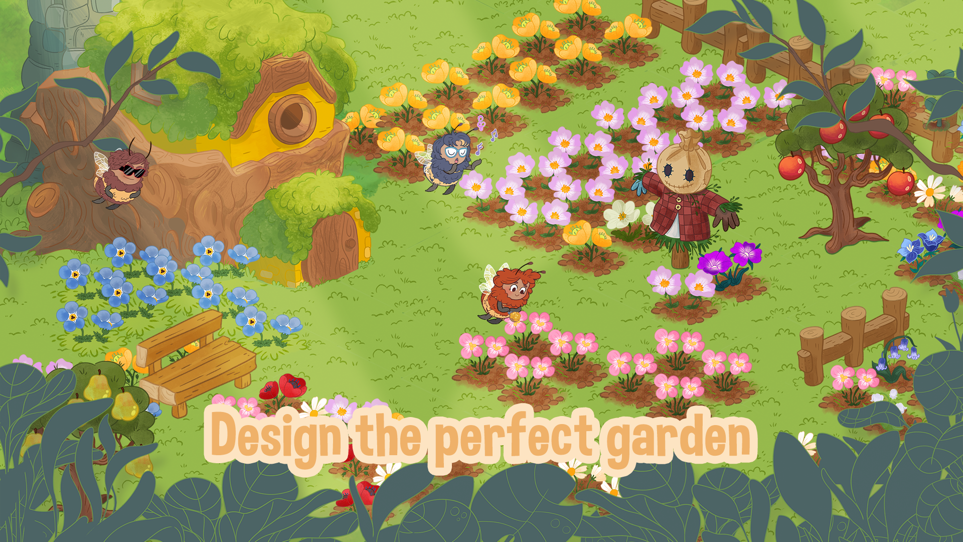 Bee's Garden 게임 스크린 샷
