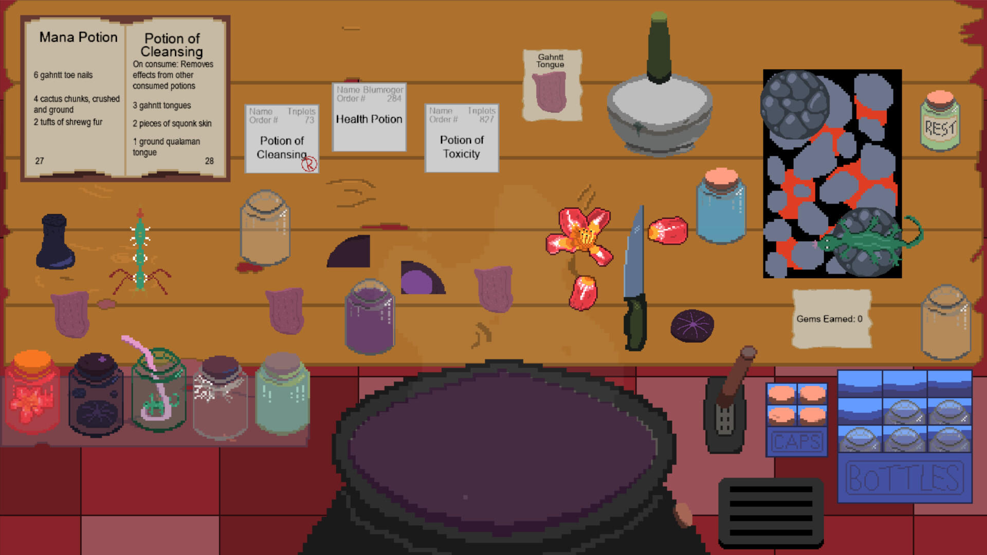 Potion Problem Game Screenshot