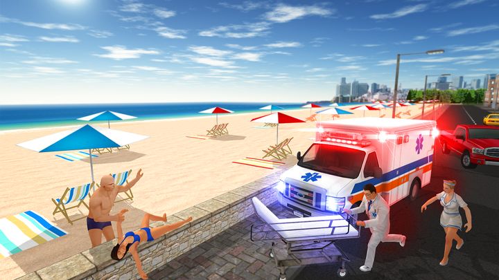 Screenshot 1 of 救急車のゲーム 