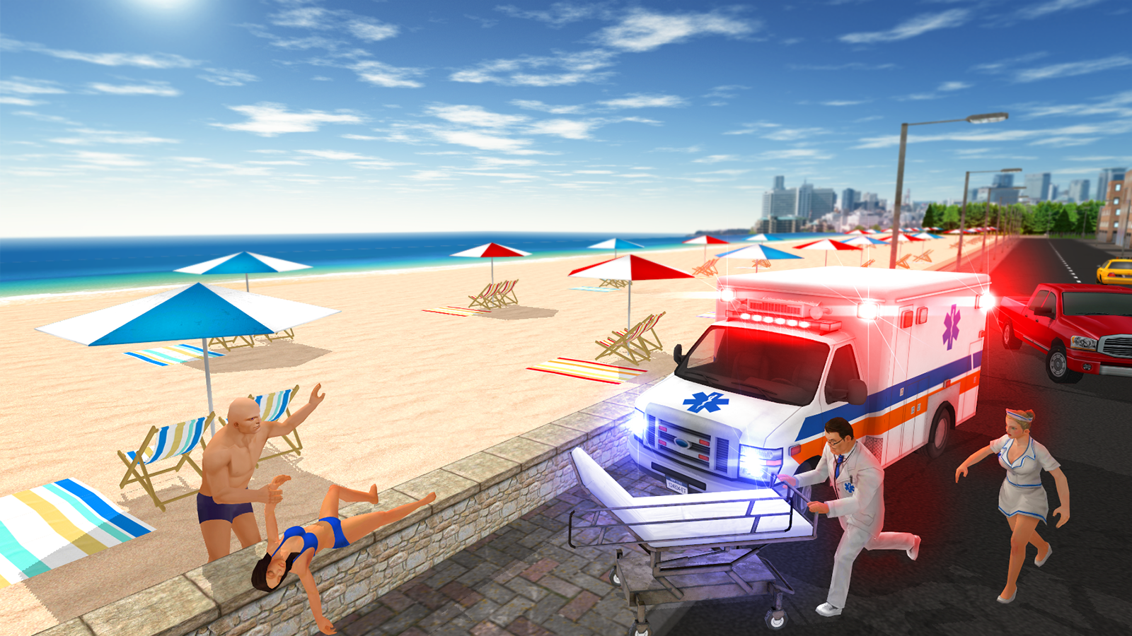 Ambulance Game Game Screenshot