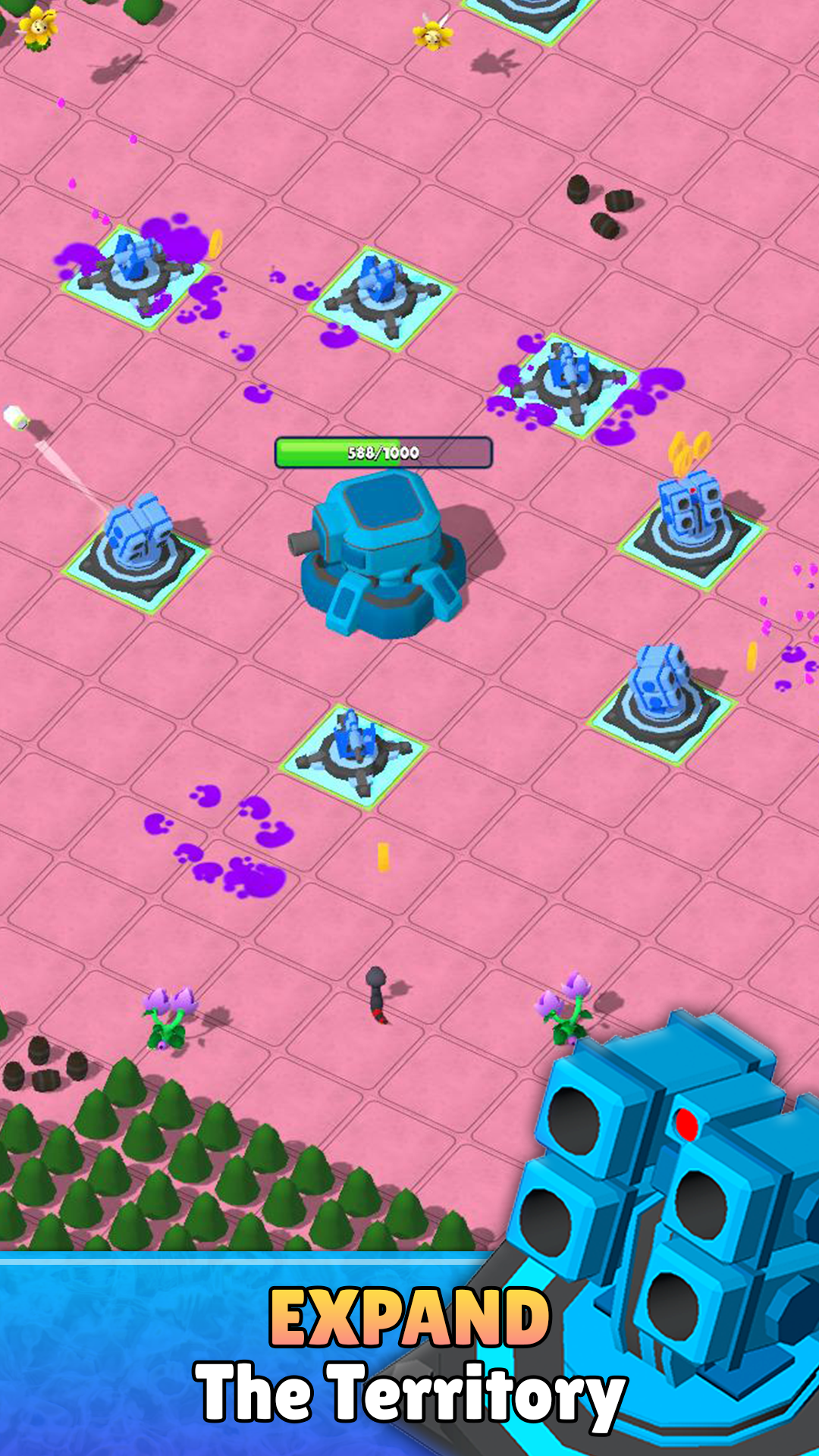 Defense.io Tower Defense TD Game Screenshot