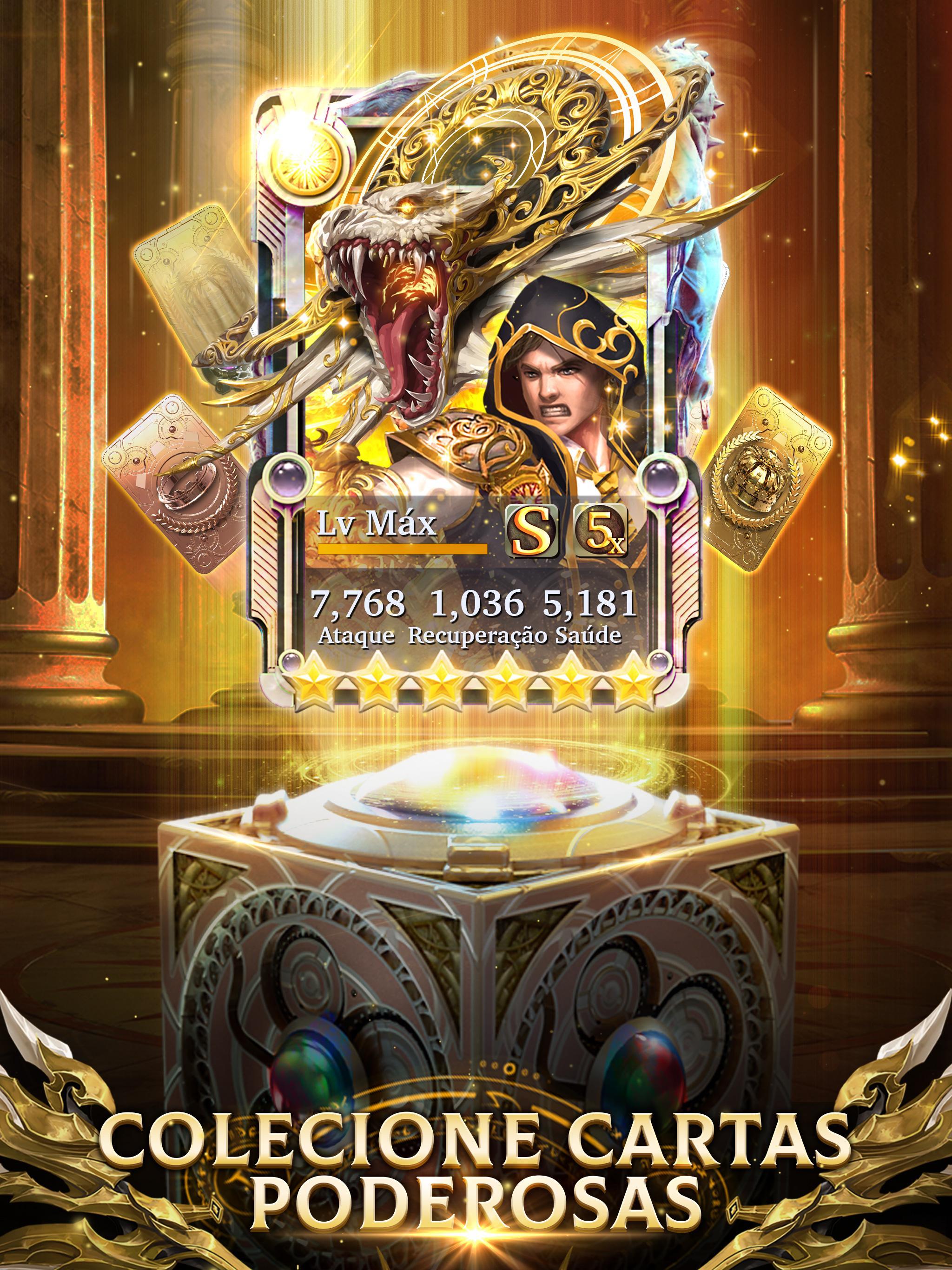 Captura de Tela do Jogo Legendary: Game of Heroes