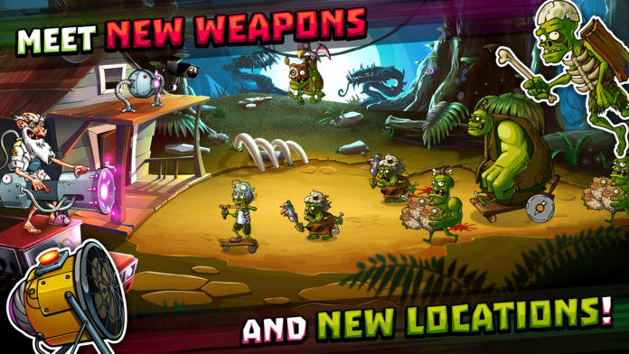 Screenshot of Zombie Smash! Time Travel