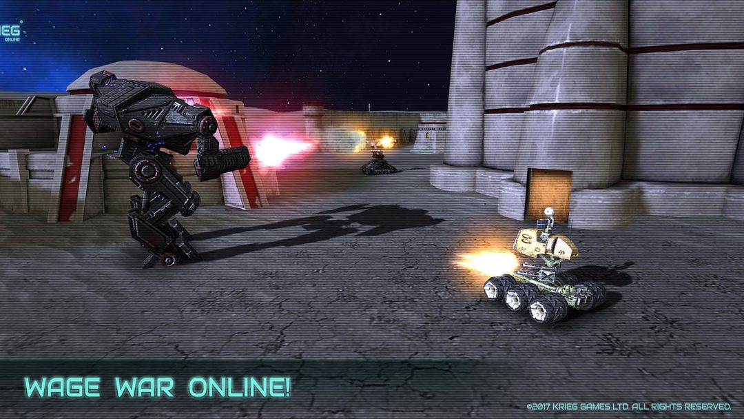 Screenshot of Robot War - ROBOKRIEG