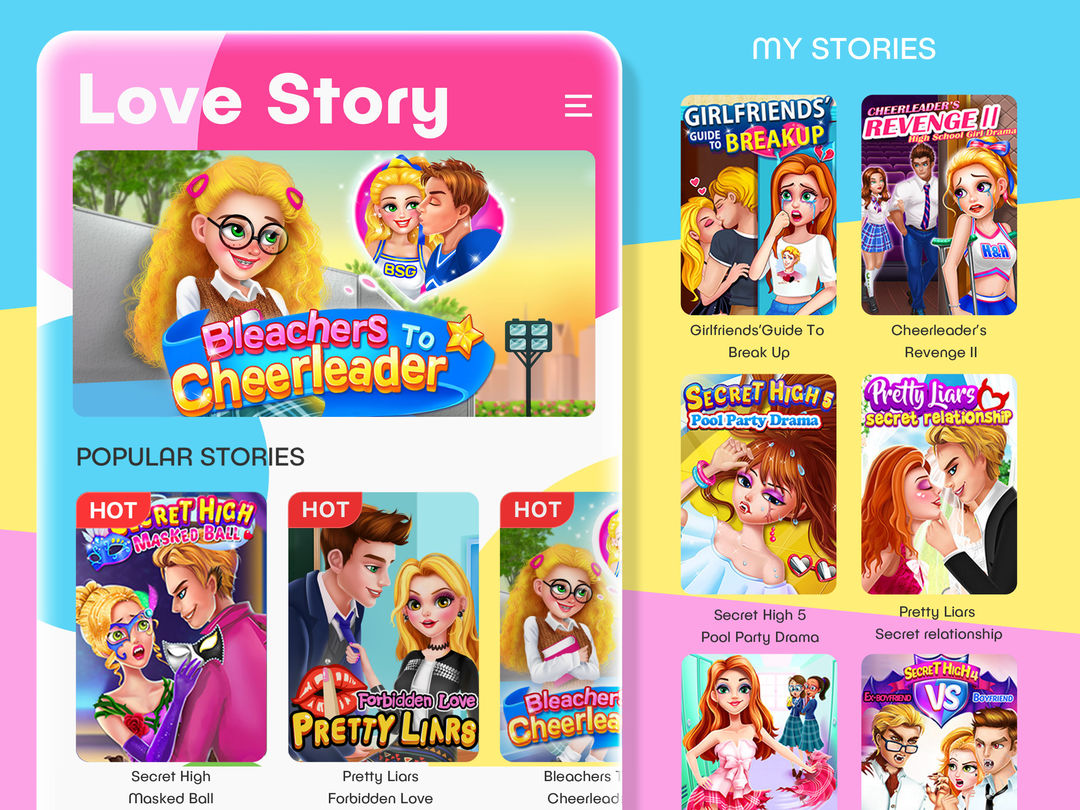 Love Story: Choices Girl Games ภาพหน้าจอเกม