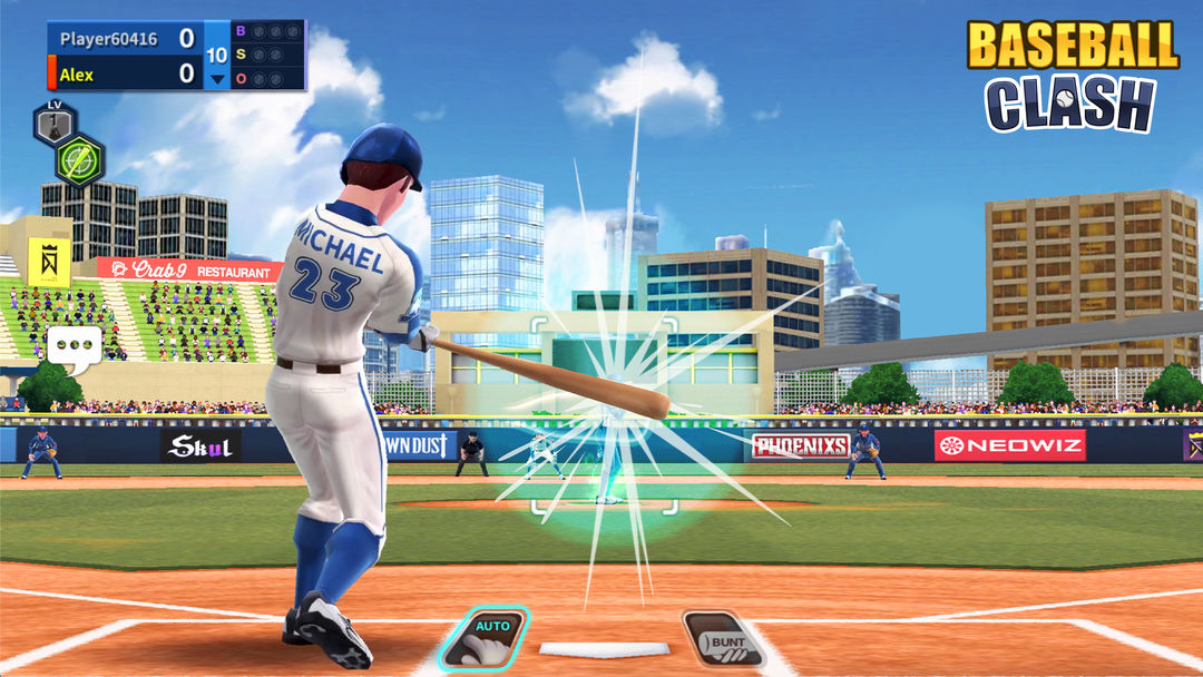 Baseball Clash: Real-time game ภาพหน้าจอเกม