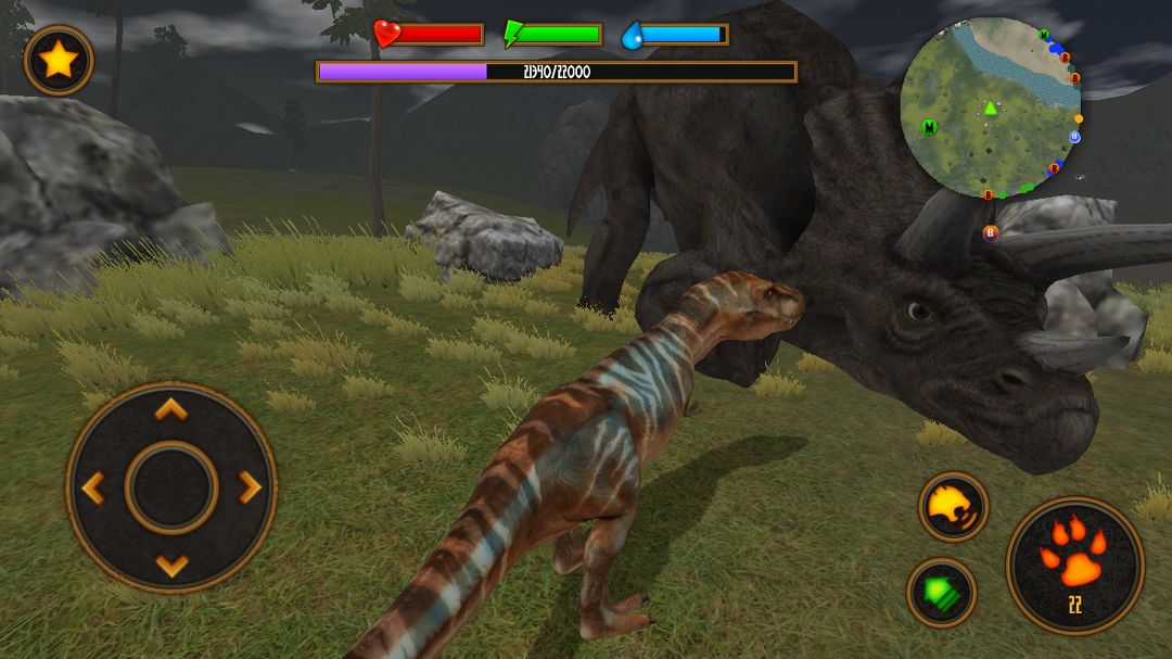 Clan of T-Rex screenshot game