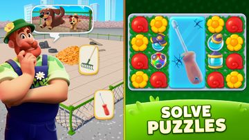 Bloom City Match Game Screenshot