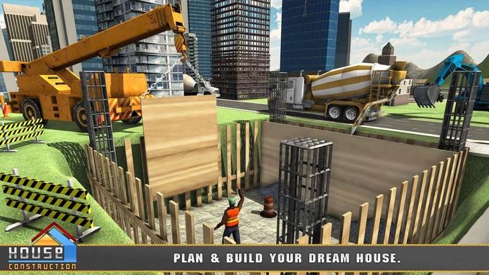 House Construction Simulator Game Screenshot