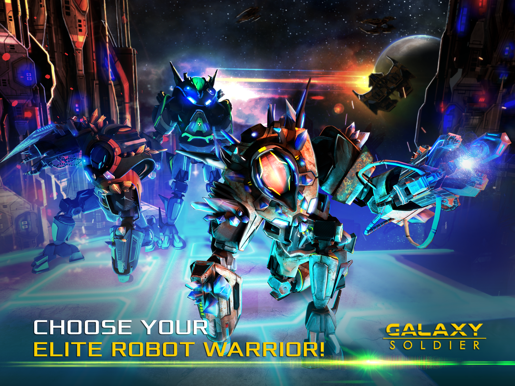 Galaxy Soldier - Alien Shooter Game Screenshot