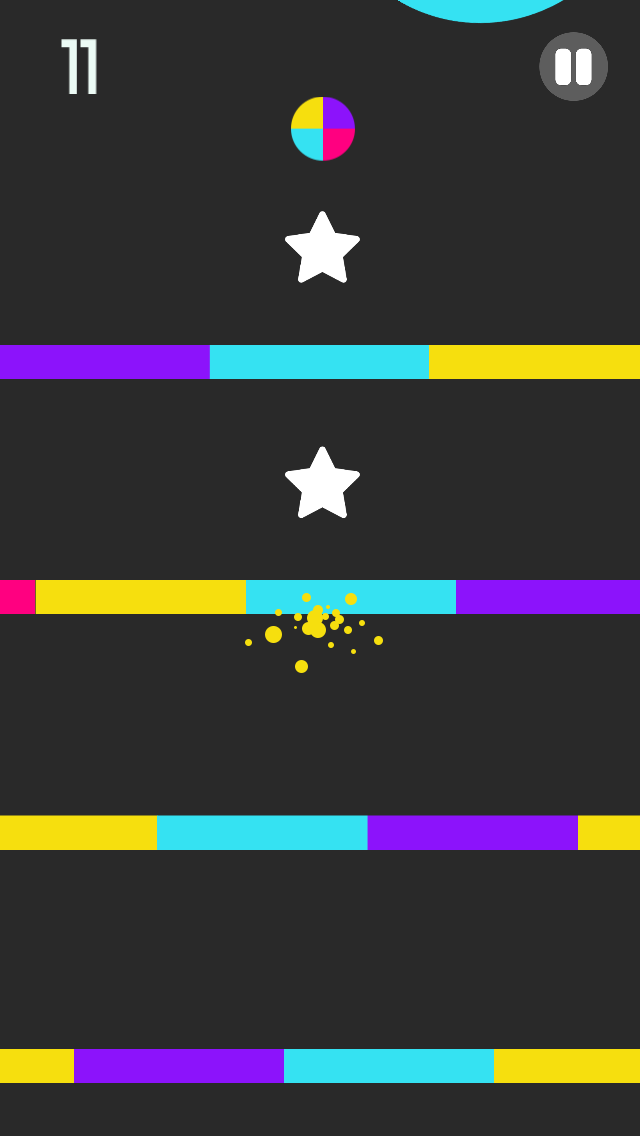Color Switch Game Screenshot