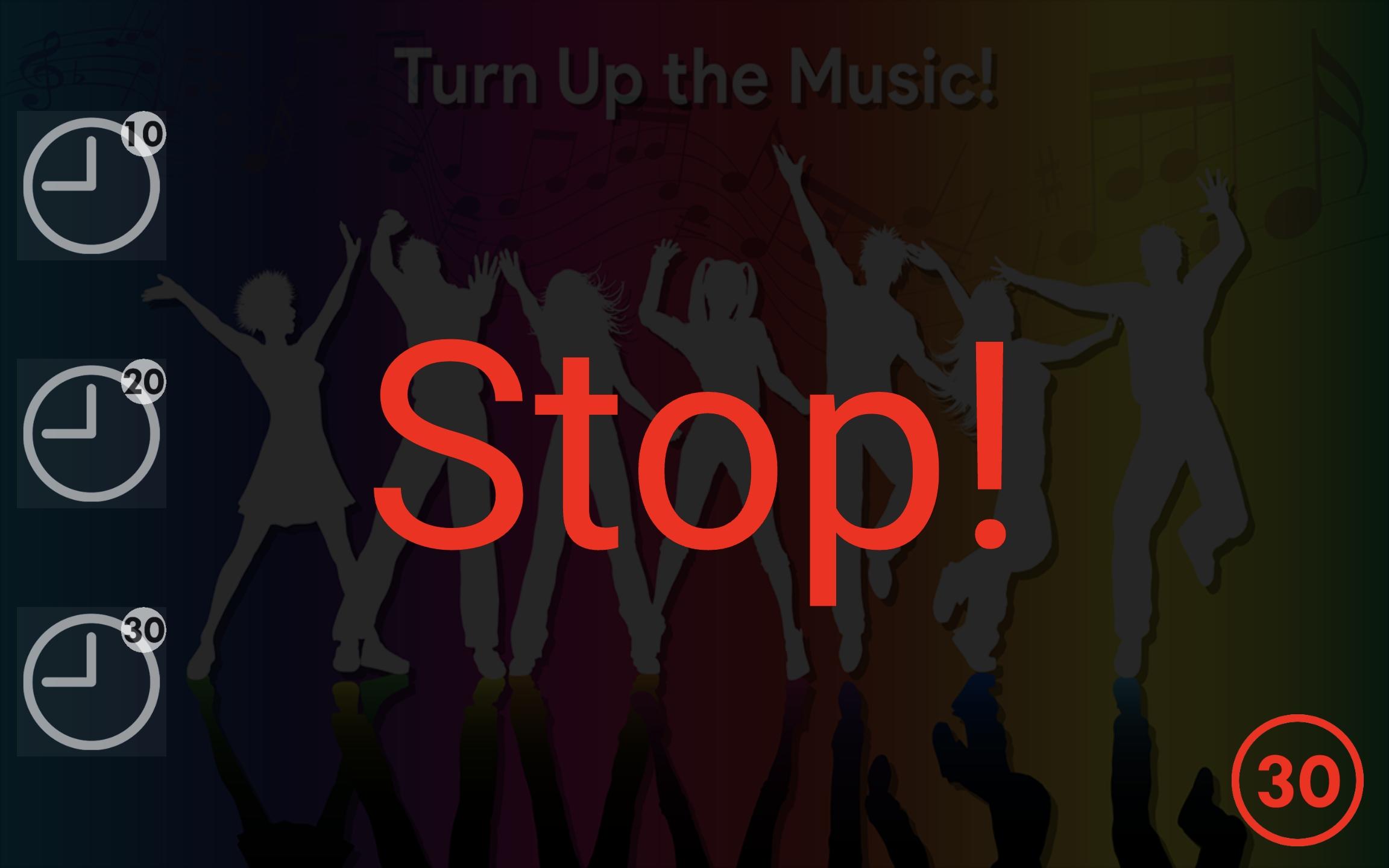 Freeze Dance Game Screenshot