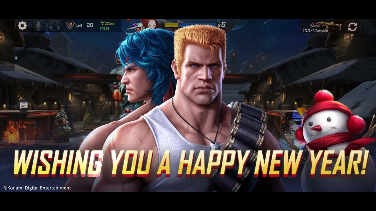 Screenshot of the video of Contra Returns