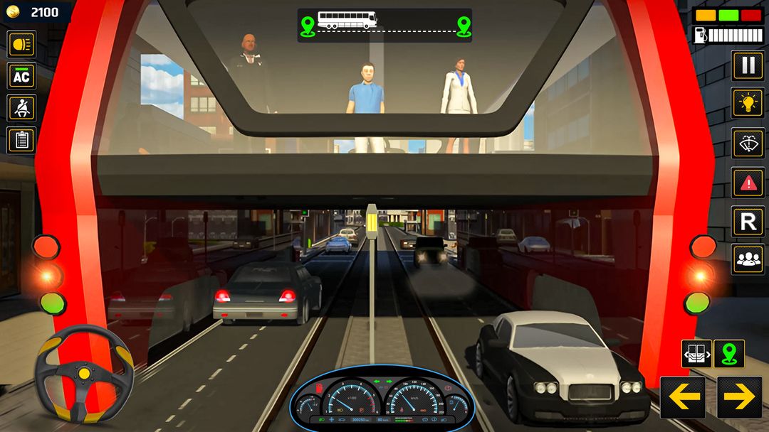 高架巴士模擬：巴士遊戲遊戲截圖