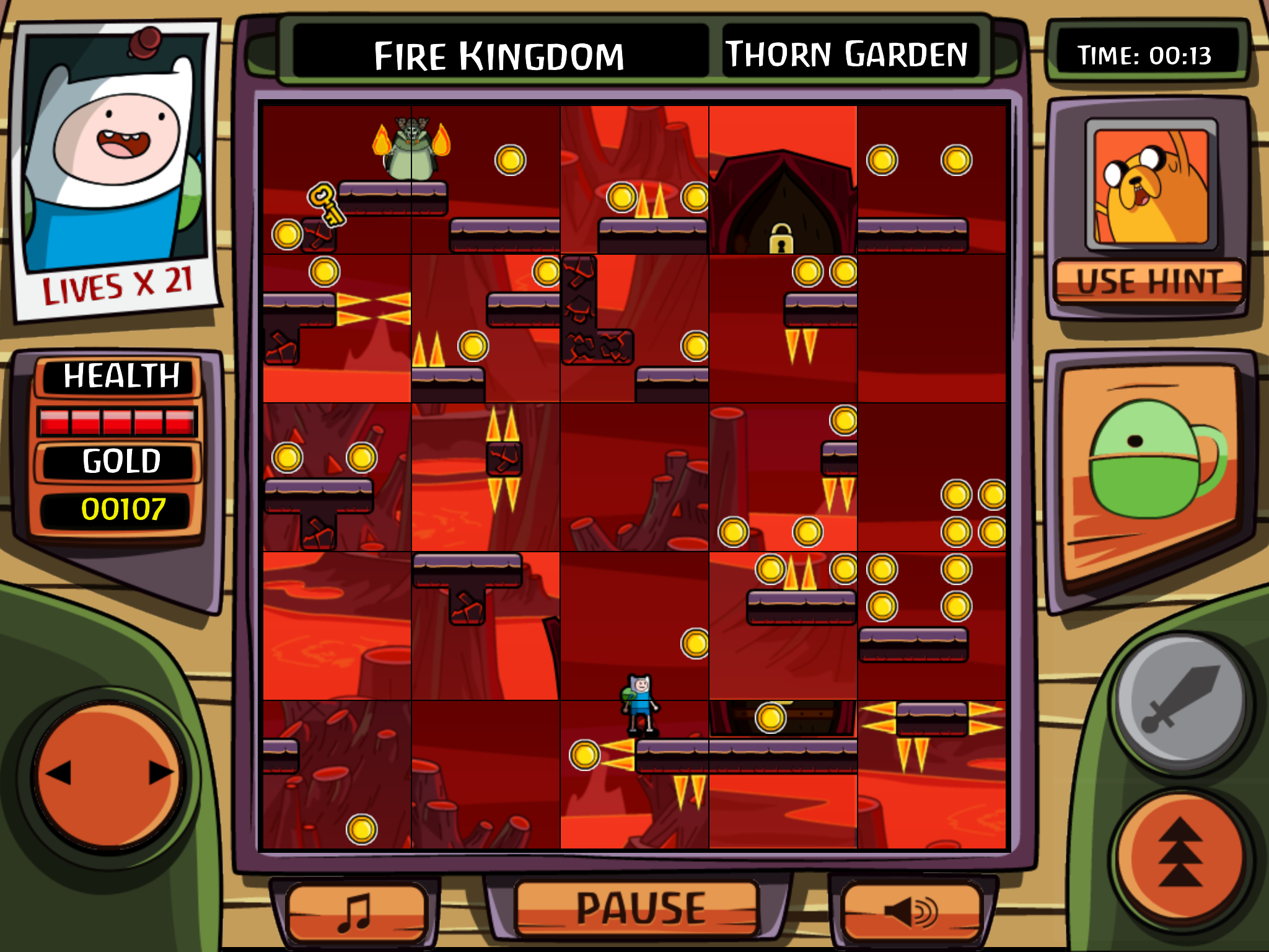 Finn and Jake To The RescOoo 게임 스크린샷