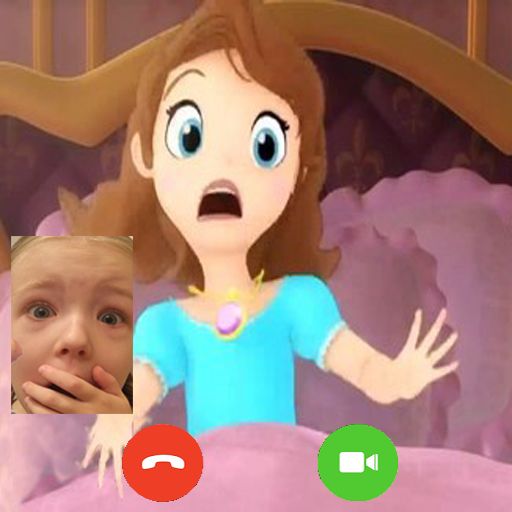 Screenshot of Video Call From The First Princess